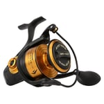 PENN Spinfisher VII Spinning Reel, Fishing Reel, Sea Fishing Reel With IPX5 Sealing That Protects Against Saltwater Ingression, Caters for different Species, Unisex, Black Gold, 7500