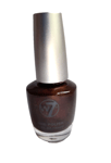 W7 NAIL POLISH shade 64 Roast Chestnut 15ml