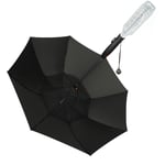 Three-In-One Multi-Kinetic Sun With Spray Fan Parasol Umbrella 8-Bone Spray