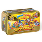 SUPERTHINGS Gold Tin Secret Spies series – Contains all the special figures for Secret Spy series. Includes the ultra-rare (Oculus Max), 2 gold leaders, the 6 silver leaders and the 2 gold hideouts