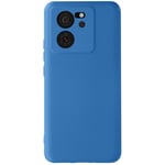 Avizar Case for Xiaomi 13T and 13T Pro Semi-rigid Soft-touch Anti-traces, Blue