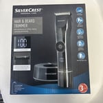 (BB) SilverCrest Personal Care Hair and Beard Trimmer with Attachments