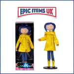 Coraline in Rain Coat 7" Bendy Fashion Doll - NECA - NEW IN STOCK