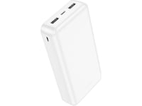 Powerbank Hoco Arejais-Battery Power Bank Hoco J100a 2Xusb-A 20000Mah White