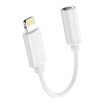 Cable adaptateur prise jack audio ecouteur musique Compatible pour iPhone 14 13 12 11 SE 2022 X XR 8 7 Phonillico©