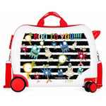 Movom - Valise trotteur enfant "Boo to you" - 11003