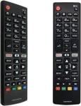 Nouveau Remplacée Telecommande LG AKB75095308 pour Telecommande LG Smart TV - Aucune Configuration REQUISE Telecommande Universelle LG AKB75375608 AKB75675311 AKB69680403 AKB73975728