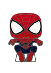 Loungefly POP! Large Enamel Pin MARVEL: SPIDERMAN ANDREW GARFIELD - Spider-Man - Spiderman No Way Home Pin en Émail - Broche Fantaisie Mignonne à Collectionner - pour les Sacs à Dos et Sacs