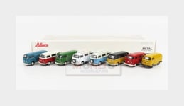 1:87 SCHUCO Volkswagen Set 8X T2 Van Camper Minibus 1962 Various 452668500 Model