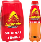 Lucozade Energy Drink Original 4X380Ml