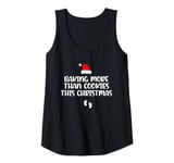 Womens Baking More Than Cookies This Christmas Pregnancy Tank Top