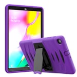 Coque pour Samsung Galaxy Tab A 10.1 2019, Robuste Rsistant aux Chocs Cover Coque de Protection avec Stand Fonction, pour Samsung Tab A 10.1 Pouces Tablet SM-T510/SM-T515 2019,Purple