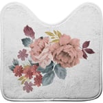 Tapis contour de wc Fleurs jayana