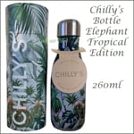 Chilly’s Elephant Tropical Edition Water Bottle 260ml NEW Small 260ml Version