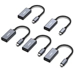 BENFEI USB C to HDMI Adapter, 5 Pack USB Type-C to HDMI Adapter [Thunderbolt 3 Compatible] with MacBook Pro 2021/2020/2019, MacBook Air/iPad Pro 2019, Samsung Galaxy S10/S9 and More