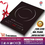 Induction Hob 2200W Induction Cooker | Slim Design| 10-level| Timer Touch Burner