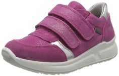 Superfit Boy's Girls’ Merida Low-Top Sneakers, Pink (Rosa 55), 7.5 UK Child