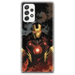 ERT GROUP mobile phone case for Samsung A52 5G / A52 LTE 4G / A52S 5G original and officially Licensed Marvel pattern Iron Man 014 optimally adapted to the shape of the mobile phone, case made of TPU