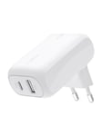 Belkin BoostCharge power adapter - USB 24 pin USB-C - 42 Watt