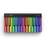 ROLI LUMI Keys - Teach Yourself Piano with 24-Key Light-Guided Keyboard (Subscription Required)