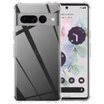 Coque Google Pixel 7 Pro 5G Souple Transparente flexible Bumper TPU Invisible Antichoc avec bords renforcés - Accessoires Pochette Case 2022 - Neuf