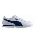 Puma Ferrari Style Roma White Mens Trainers - Size UK 5