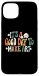 Coque pour iPhone 15 Plus Art Teacher Design First Day of School , Back to School