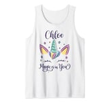First Name Chloe Personalized I Love Chloe Tank Top