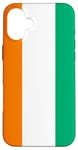 Coque pour iPhone 16 Plus Côte d'Ivoire Drapeau Cadeau ivoirien pour les Ivoiriens