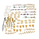 80pcs Hair Braids Dreadlock Accessories Rhinestone Dreadlock Accesso NAU