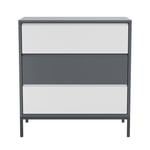 https://furniture123.co.uk/Images/AIK002_3_Supersize.jpg?versionid=13 Grey Retro Chest of 3 Drawers with Legs - Aiko