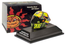 Minichamps Valentino Rossi AGV Helmet MotoGP Qatar 2014 - 1/8 Scale