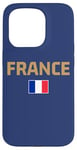 Coque pour iPhone 15 Pro France - Throwback Design - Classic