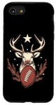 iPhone SE (2020) / 7 / 8 Xmas Deer Football Ball Sports Case