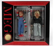 Chucky and Bride Figure Exclusive Set W/ Coin Mego 32097