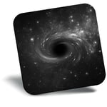 Awesome Fridge Magnet bw - Deep Space Black Hole NASA  #38672