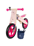 Small Foot - Wooden Balance Bike Hummingbird Pink