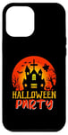 Coque pour iPhone 14 Plus Château effrayant à minuit - Costume de fête d'Halloween