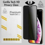 NEW Apple iPhone 16 Privacy Full Glass Shock Proof Screen Protector Cover