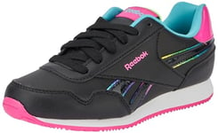 Reebok Femme Court Advance Bold Sneaker, FTWWHT/POSPIN/FTWWHT, 35.5 EU