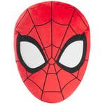 Disney Stitch Coussin Enfant Peluche 3D Canapé ou Lit, Coussins Décoratifs, Décoration Chambre Ado Fille Garçon - Cadeau Enfant (Rouge Spiderman, L34 x W25)