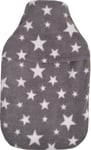 Vagabond Bags Ltd Stars Grey 2 Litre Hot Water Bottle and Cover