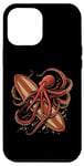 Coque pour iPhone 14 Pro Max Planche de surf Octopus Kraken Surf Board Ocean Surfer