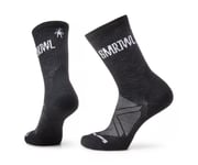 Smartwool Juoksusukat Run Athletic Logo Crew Socks 42-45 unisex Black