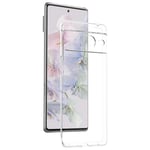 Coque Google Pixel 7Pro Silisoft souple Transparente Bigben - Neuf