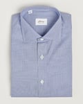 Brioni Slim Fit Micro Structure Dress Shirt Light Blue