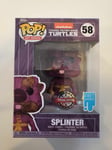 Figurine POP Tortues Ninja SPLINTER  Special Edition 58 + sur-boite officielle