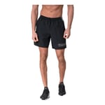 Nike M NK Chllgr Short 7In BF Gx FF Shorts de Sport Homme Black/(Reflective Silv) FR: 2XL (Taille Fabricant: 2XL)