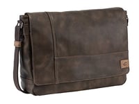 camel active Messenger bag; 251 Laos Sac bandoulière, 40 cm, Marron (Braun)