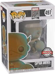 Funko Pop Marvel 80 Years - Captain America Bronze #497 - Special Edition